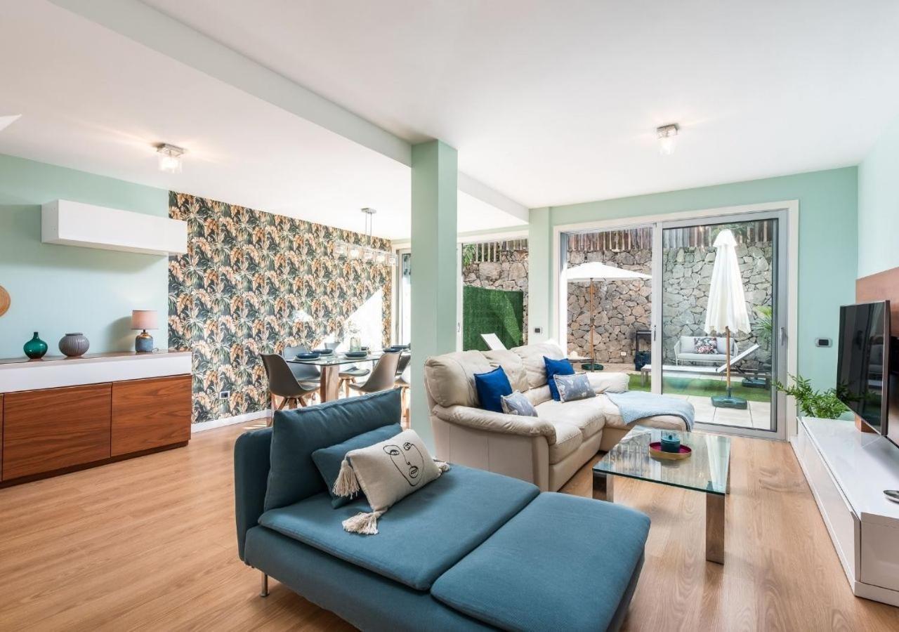 Вілла Family House With Patio And Communal Pool Санта-Урсула Екстер'єр фото